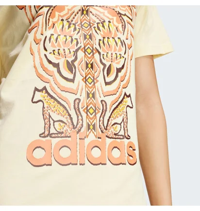 Футболка жіноча Adidas X Farm Rio Graphic T-Shirt Yellow IV9759
