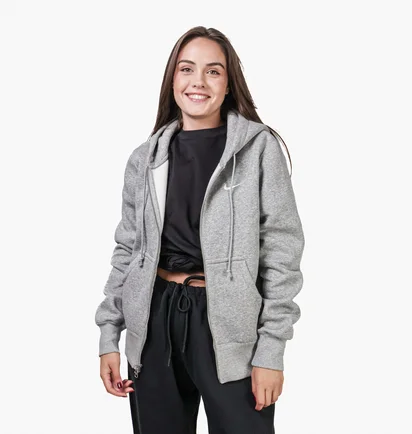 Толстовка женская Nike Sportswear Phoenix Fleece Grey HJ0995-063