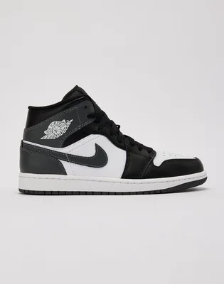 Кроссовки мужские Air Jordan 1 Mid Black/White DQ8426-001
