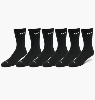 Носки унисекс Nike Ed Pls Csh Crew Black (6 пар) SX6897-010