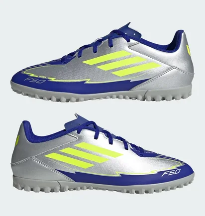 Сороконіжки чоловічі Adidas F50 Club Tf Messi Grey IH0917