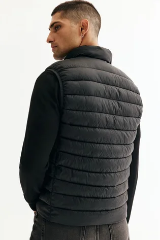 Жилетка мужская H&M Slim Fit Water-Repellent Puffer Gilet Black 1274611001