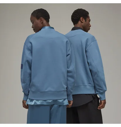 Свитшот унисекс Adidas Y-3 Organic Cotton Terry Crew Sweater Blue IB4799