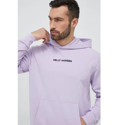 Худи мужское Helly Hansen Core Graphic Sweat Hoodie Violet 53924-699