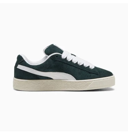 Кроссовки мужские Puma Suede Xl Hairy Sneakers Green 397241-02