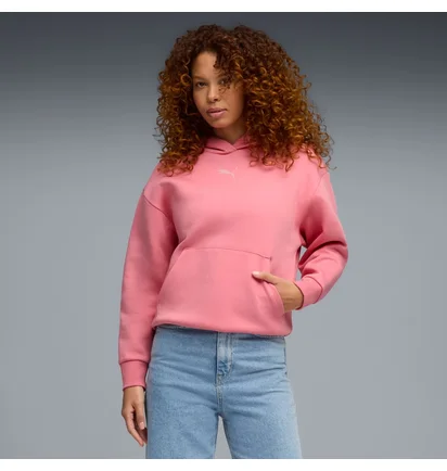 Худі жіноче Puma Ess Elevated Relaxed Pink 634577-25