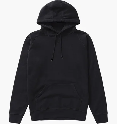 Худи мужское Pop Trading Company Logo Hooded Sweat Black POP-NOS-003