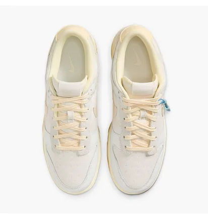 Кроссовки унисекс Nike Dunk Low Retro Shoes White/Beige IB2259-001