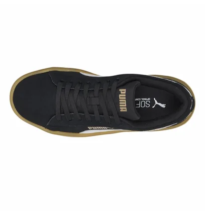 Кросівки жіночі Puma Smash V3 Suede Platform Sneakers Black 391942-02
