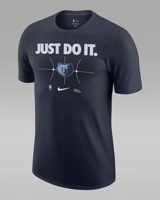 Футболка мужская Nike Memphis Grizzlies Essential Nba T-Shirt Blue FQ6284-419
