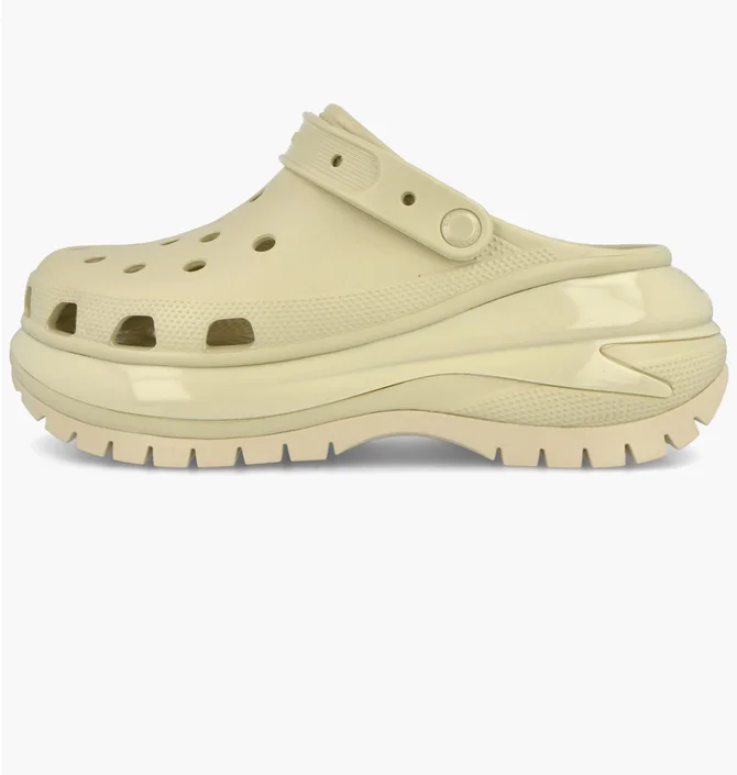 Тапочки мужские CROCS Classic Mega Crush Clog Beige 207988-2Y2
