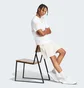 Шорти чоловічі Adidas All Szn French Terry 3-Stripes Garment-Wash Shorts Beige IR5258