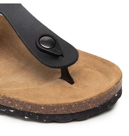 Тапочки женские Cmp Eco Mymosa Wmn Flip Flop Black/Brown 3Q91036-U901