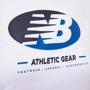 Футболка детская New Balance Essentials Reimagined Graphic White YT31517WT