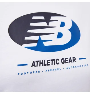 Футболка детская New Balance Essentials Reimagined Graphic White YT31517WT