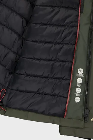 Куртка чоловіча CMP Jacket Snaps Hood Feel Warm Olive 34K0197-F905