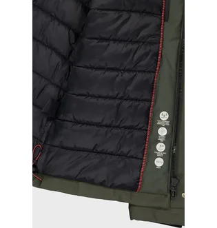 Куртка мужская CMP Jacket Snaps Hood Feel Warm Olive 34K0197-F905