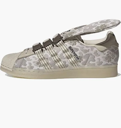 Кроссовки унисекс Adidas Melting Sadness X Superstar Grey H06339