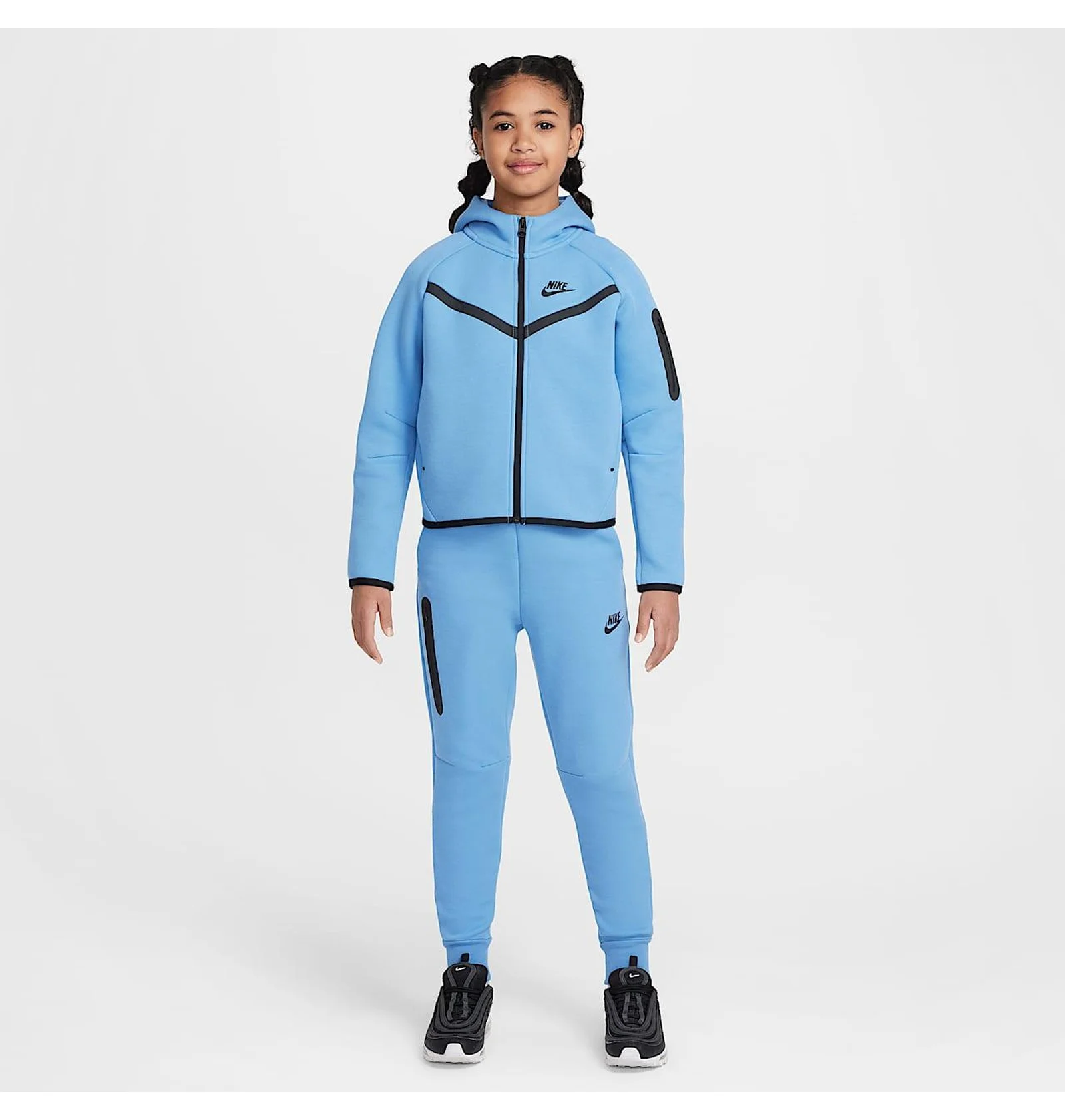 ᐉ Толстовка детская Nike Sportswear Tech Fleece Blue HV8695-489