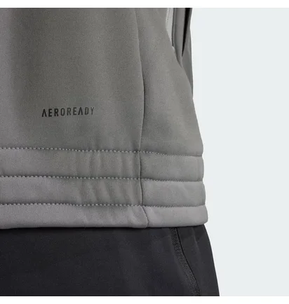 Толстовка мужская Adidas Team Issue Full-Zip Hoodie Grey HI3081