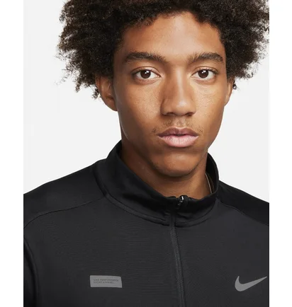 Кофта чоловіча Nike Element Flash Dri-Fit 1/2-Zip Running Top Black FB8556-010