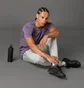 Футболка мужская Adidas D4T Training Violet IL1402