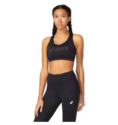 Топ женский Asics Core Asics Logo Bra Black 2012C573-001