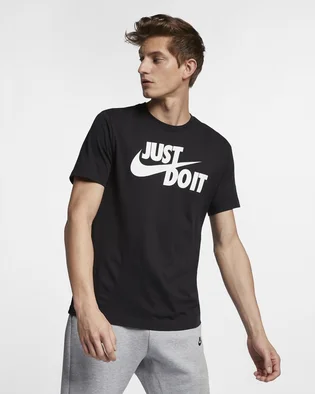 Футболка мужская Nike M Nsw Tee Just Do It Swoosh Black AR5006-011
