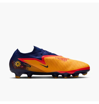 Бутсы унисекс Nike Phantom 6 Low Pro Orange/Blue IB3094-800