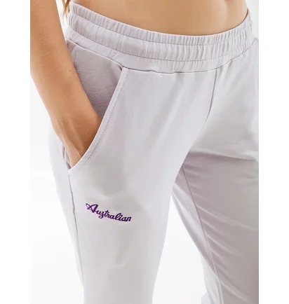 Штаны мужские AUSTRALIAN Essentials Elastic Fleece Pants White LSDPA0003-465