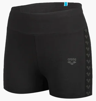Шорты женские Arena Team Stripe Top Black 007386-500