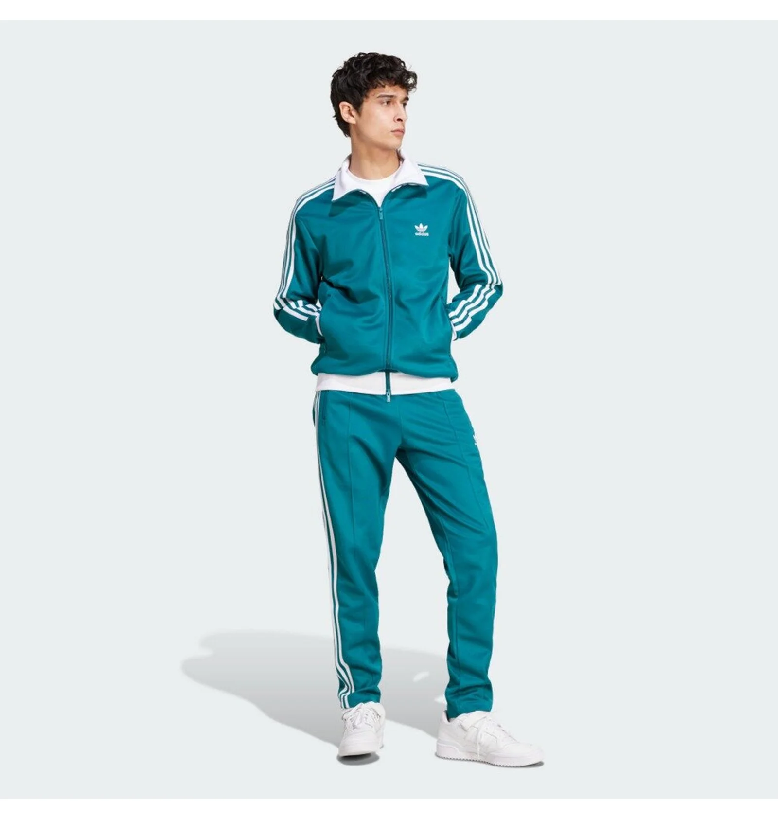 ᐉ Олимпийка мужская Adidas Classic Tt Turquoise IY9878 - купить в