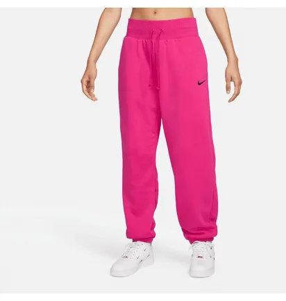Штаны женские Nike Sportswear Phnx Fleece Highrise Oversized Pant Pink DQ5887-615