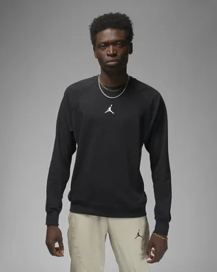 Свитшот мужской Air Jordan Flc Po Crew Black Dv1286-010