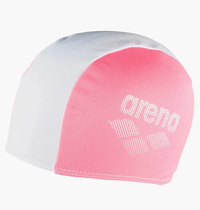Шапочка для плавания детская Arena Polyester Ii Jr Pink/White 002468-910