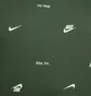 Футболка мужская Nike Club Allover Print T-Shirt Green FD1279-323