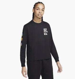 Лонгслів унісекс Nike Be True Black Dx0998-010