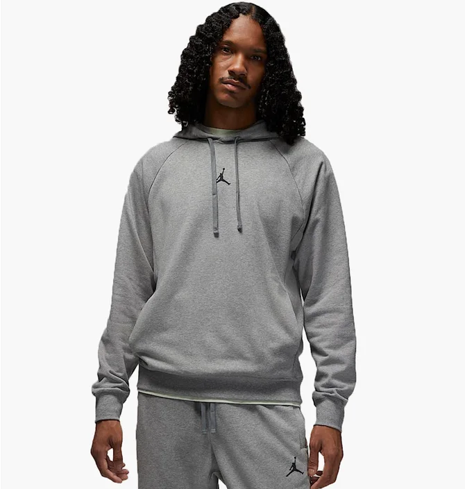 Худи мужское Air Jordan Dri-Fit Sport Crossover Grey Dq7327-091