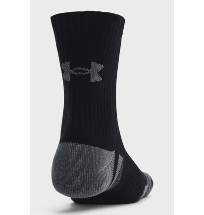 Носки унисекс Under Armour Performance Cotton Black (3 пары) 1379530-001