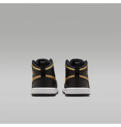 Кросівки дитячі Air Jordan 1 Mid Black DQ8425-071