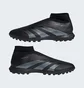 Сороконожки унисекс Adidas Predator 24 League Laceless Turf Boots Black IG7716