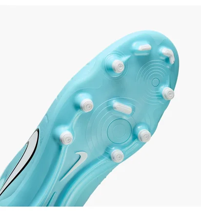 Бутсы унисекс Nike Legend 10 Academy Fg/Mg Light Blue DV4337-401