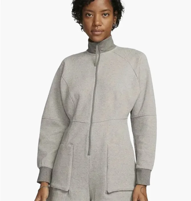 Комбінезон жіночий Nike Sportswear Tech Pack Jumpsuit Grey DQ6671-016