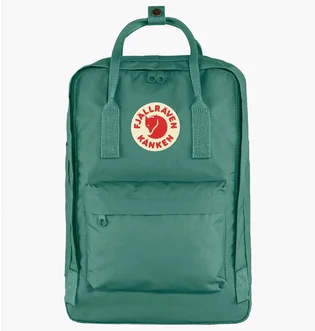 Рюкзак унисекс Fjallraven Kanken Laptop Green 23524.664