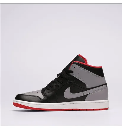 Кроссовки мужские Air Jordan 1 Mid Black/Grey DQ8426-006