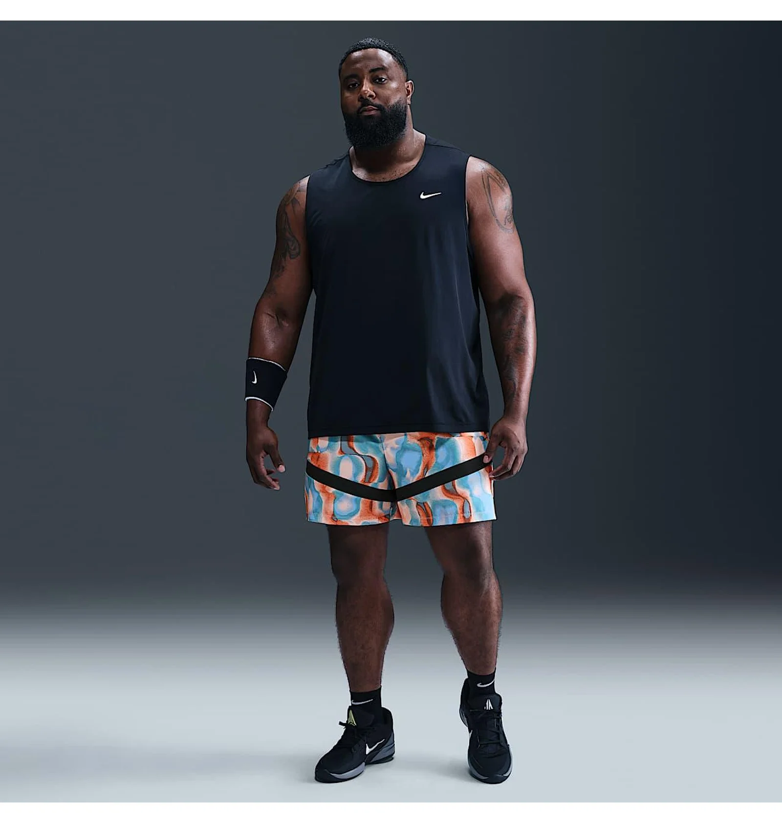ᐉ Шорти чоловічі Nike Icon Blue/Orange HM9215-664 - придбати в