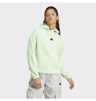 Худи женское Adidas City Escape Green IS3014
