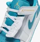 Кроссовки мужские Air Jordan Air 1 Low Flyease White/Light Blue DM1206-174