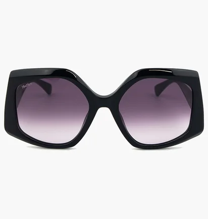 Сонцезахисні окуляри жіночі MaxMara Grey/Black 0012-01B