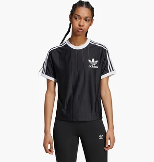 Футболка жіноча Adidas Adicolor 3-Stripes Pinstripe T-Shirt Black IX5505